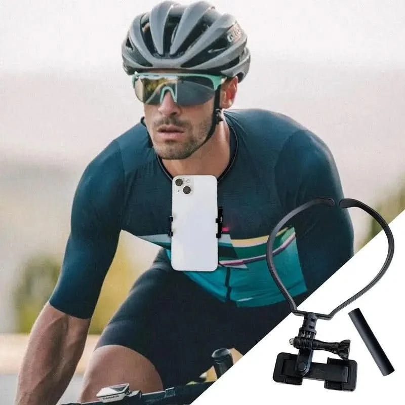 Mobile Neck Stable Mobile Phone Neck Stand Portable Neck Mobile Phone Holder Flexible Around Neck Phone Holder For Bed - M & M Global
