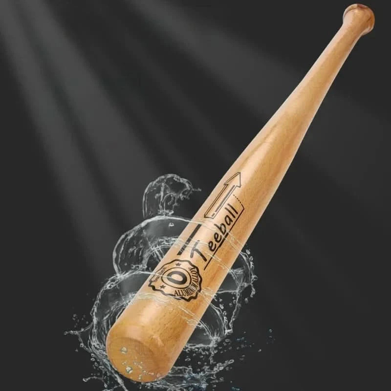 21 inch Solid Wood Baseball Bat Professional Hardwood Baseball Stick Softball Outdoor Sports Fitness Equipment Self-Defense Gear - M & M Global