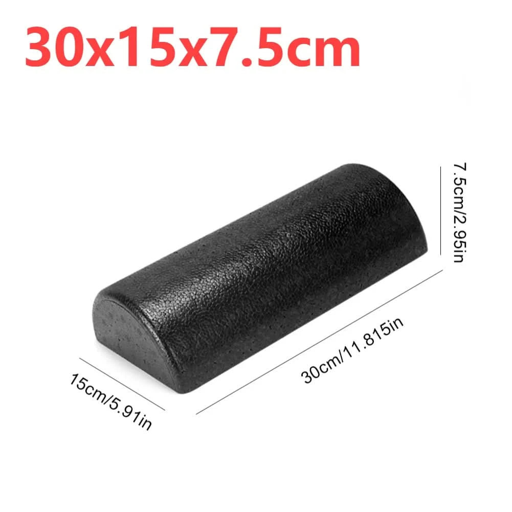 EPP Yoga Pilates Foam Roller 30/45cm Fitness Equipment Massage Roller Body Exercise Training Gym Back Roller for Women Men Gifts - M & M Global
