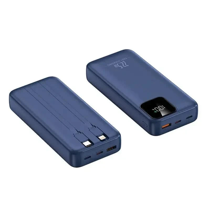 New Power Bank 20000mAh Portable External Battery 22.5W Fast Charging Portable Charger for IPhone Xiaomi Redmi Poco Powerbank - M & M Global