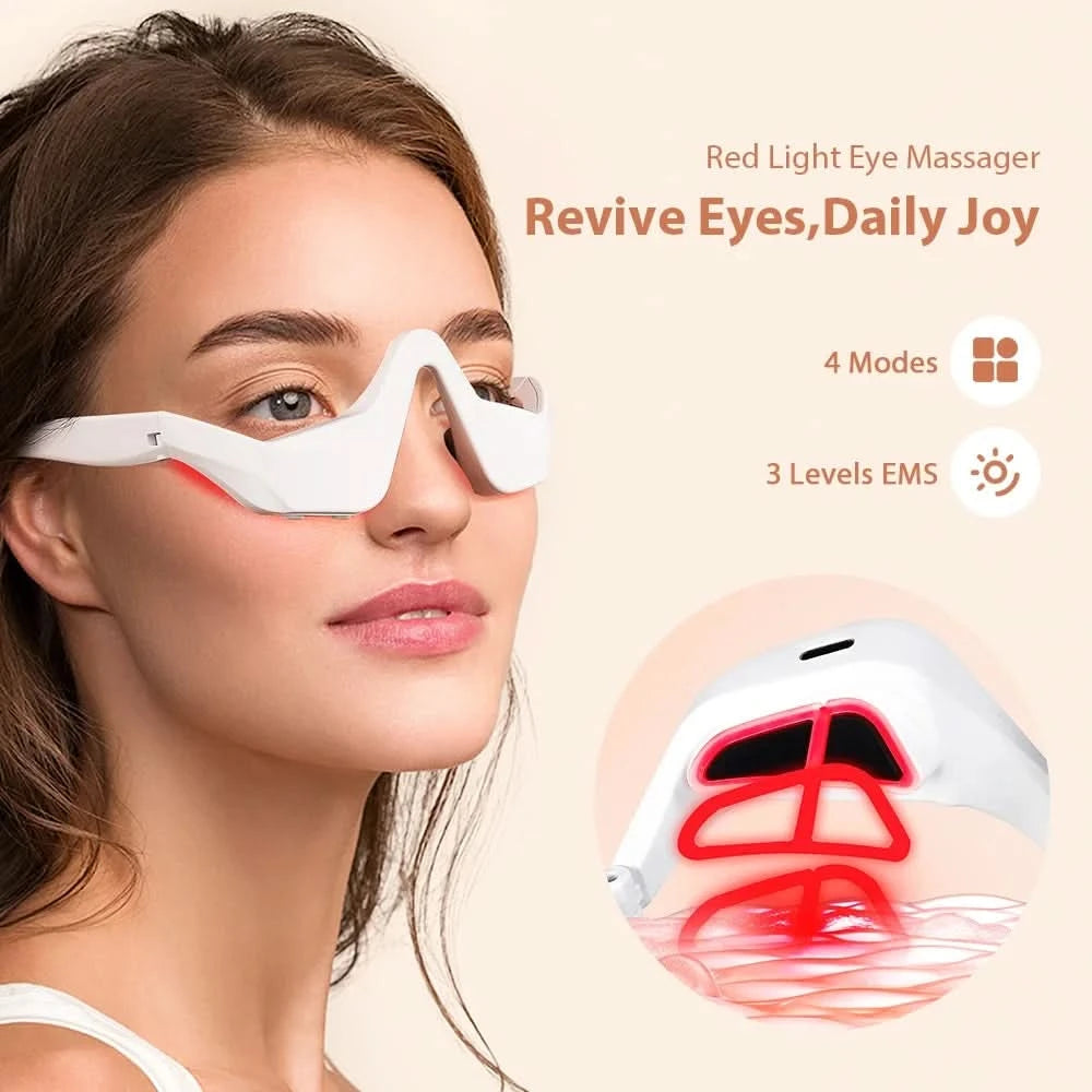 Eye Massager Relieves Eye Fatigue Eyes Massage Glasses Eye Fatigue Relief Massager dropshipping - M & M Global