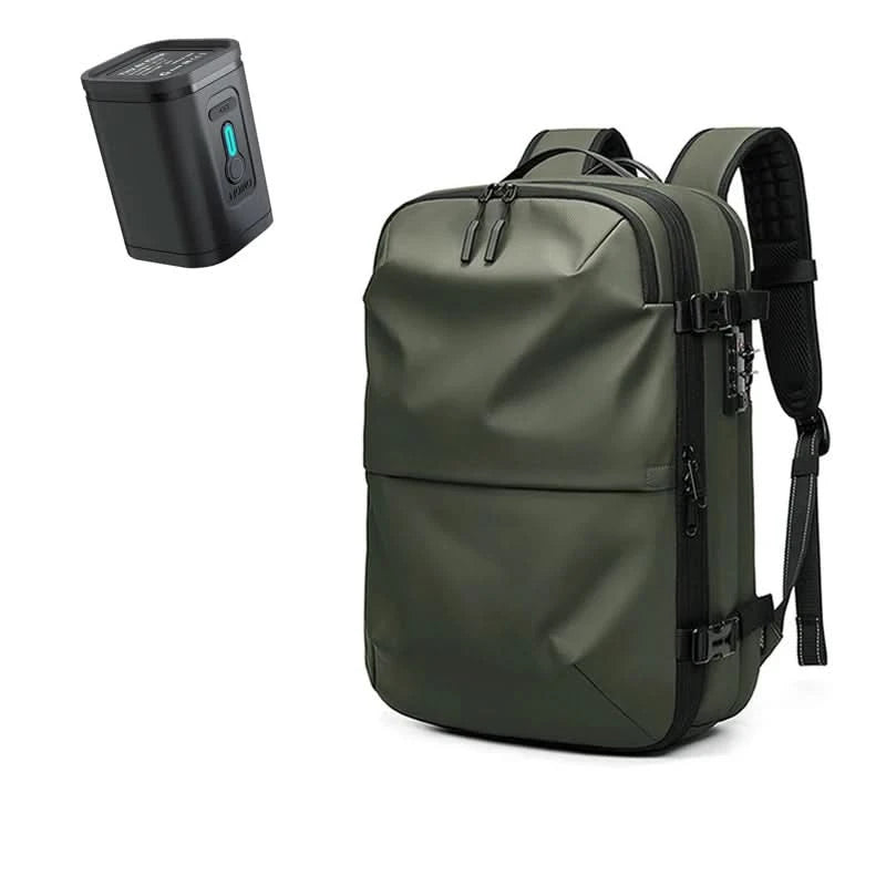Men Travel Backpack vacuum compression 17 inch Laptop Backpack Business Large Capacity school Backpack Expanded Hiking backpack - M & M Global