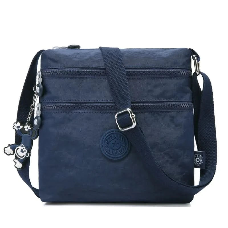 High Quality Fashion Men Women Shoulder Messenger Bag Small Cross Body Phone Purse Lightweight Blue Grey Black Red Purple M0910 - M & M Global