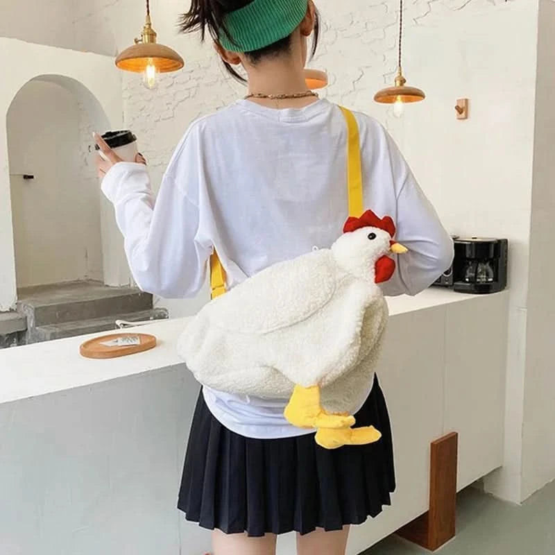 Women Ladies Cute Chicken Mini Chain Bag Shoulder Crossbody Bag Tote Handbag Messenger Luxury Handbags Women Bags - M & M Global