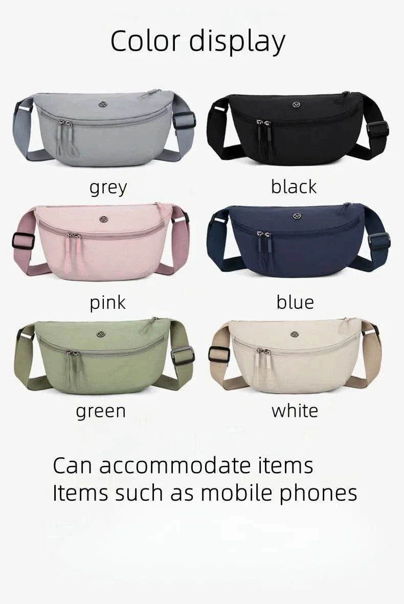 Bag Women 2025 New Korean Versatile Popular Saddle Bag Shoulder Bag Sports Commuter Crossbody Multi functional Backpack - M & M Global