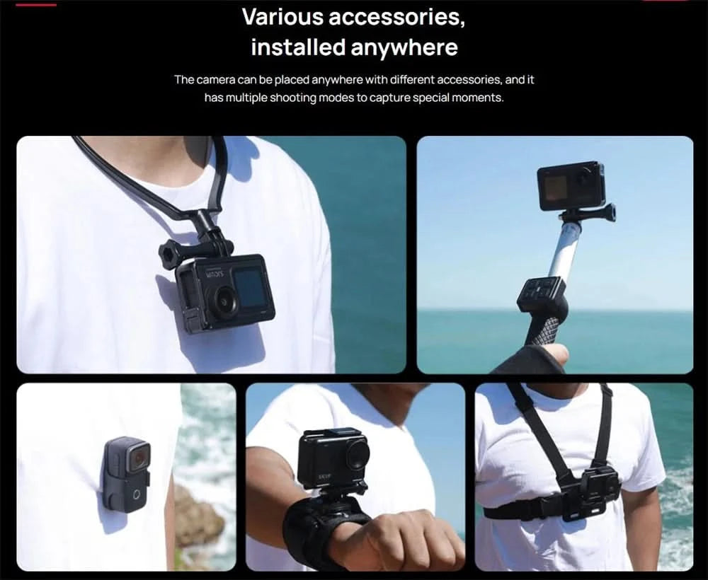 SJCAM SJ4000 Air Action Camera with 4K Video 30M Waterproof 2.4G WiFi Sports Camera Action Cam Sports Camera bicycle motorcycles - M & M Global