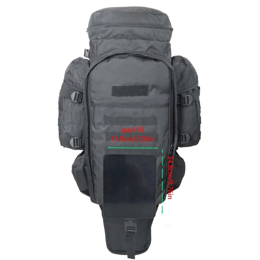 75 liters large capacity combination large backpack multi-functional outdoor sports cycling shoulder recreational hiking tactica - M & M Global