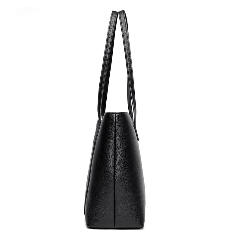 Solid Color Luxury Handbag Women Bags Designer HIgh Quality Leather Shoulder Bags for Women 2024 High Capacity Shopping Tote Bag - M & M Global