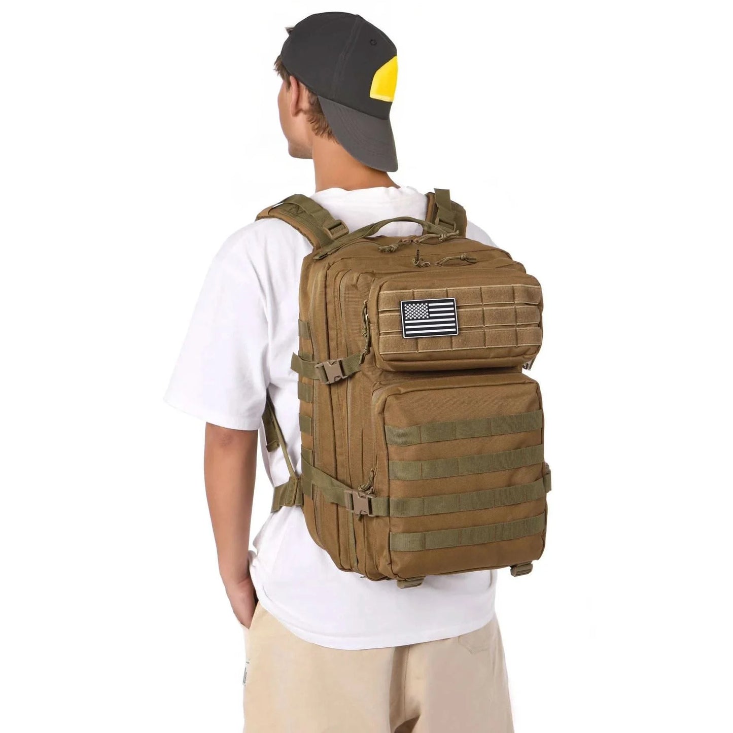 25L/50L Tactical Backpack Molle Bag Outdoor Bags Backpack for Hiking Camping Trekking Hunting Fishing GYM Bags Backpacks - M & M Global