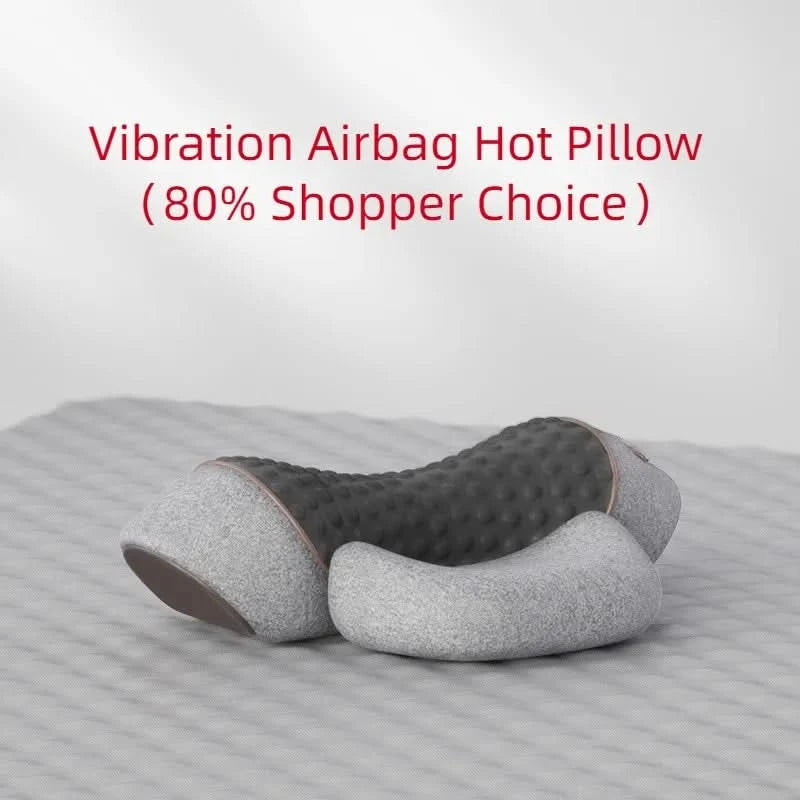 Hot Cervical Pillow Spine Sleeping Neck Massager Spine Non-traction Heating Compress Neck Masajeador Pillow Relaxation Treatment - M & M Global