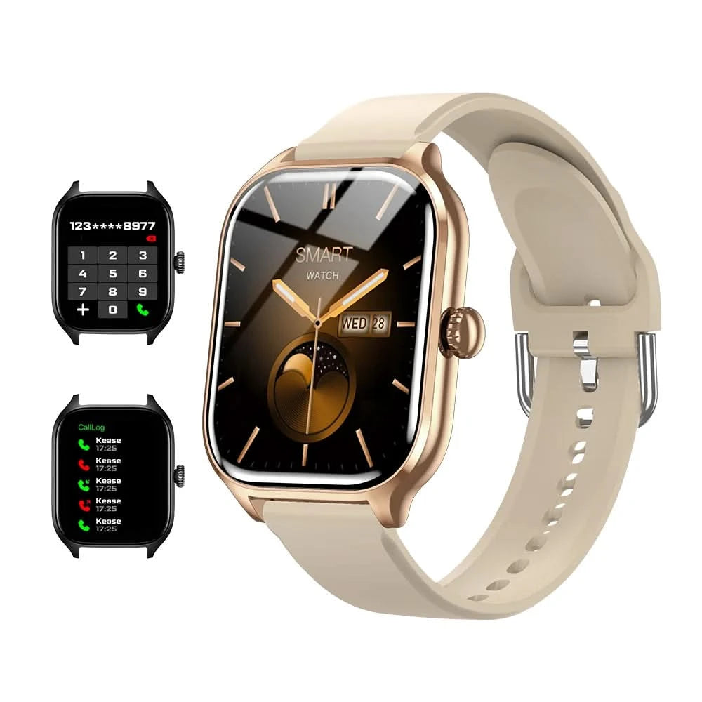 LAXASFIT 2025 New Men's Smart Watch Women's Gift 2.01 inch HD Full Touch Screen Sports Fitness Watch Bluetooth Talk Smartwatch - M & M Global