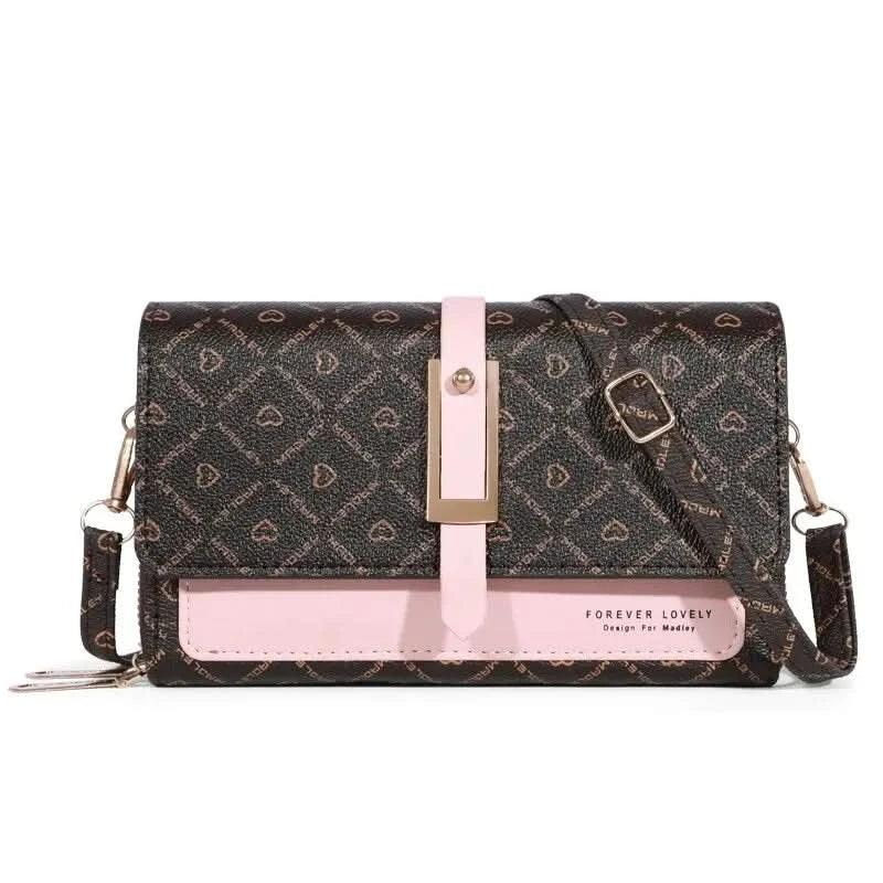 Mini Women's Wallet Handbag Multi Card Large Capacity Casual Shoulder Bag Mobile Phone Packet Fashion New Style Crossbody Wallet - M & M Global