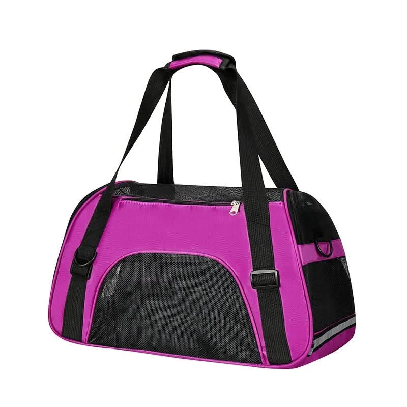 Portable Dog Cat Carrier Bag Pet Puppy Travel Bags Foldable Cats Handbag Travel Pet Bag Transport Bag - M & M Global