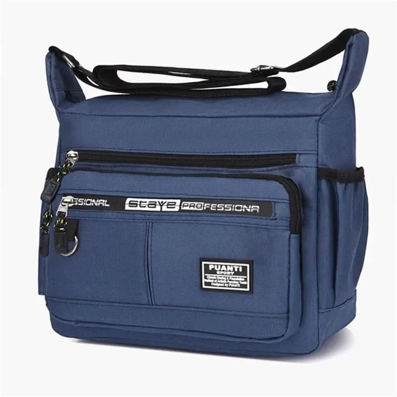 Men's Messenger Bag Crossbody Shoulder Bags Men Large Sling Pack For Work Business Waterproof Oxford Packs Satchel Purse - M & M Global