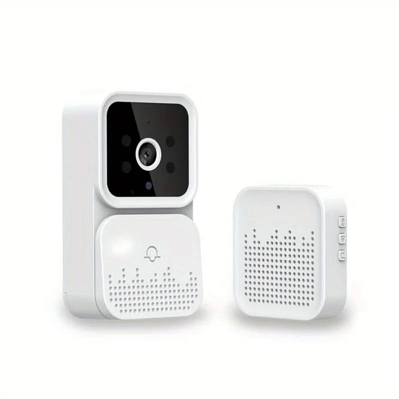 Wireless smart video doorbell 2.4GWiFi, 2-channel audio, night vision, SD card/cloud storage home security surveillance camera - M & M Global