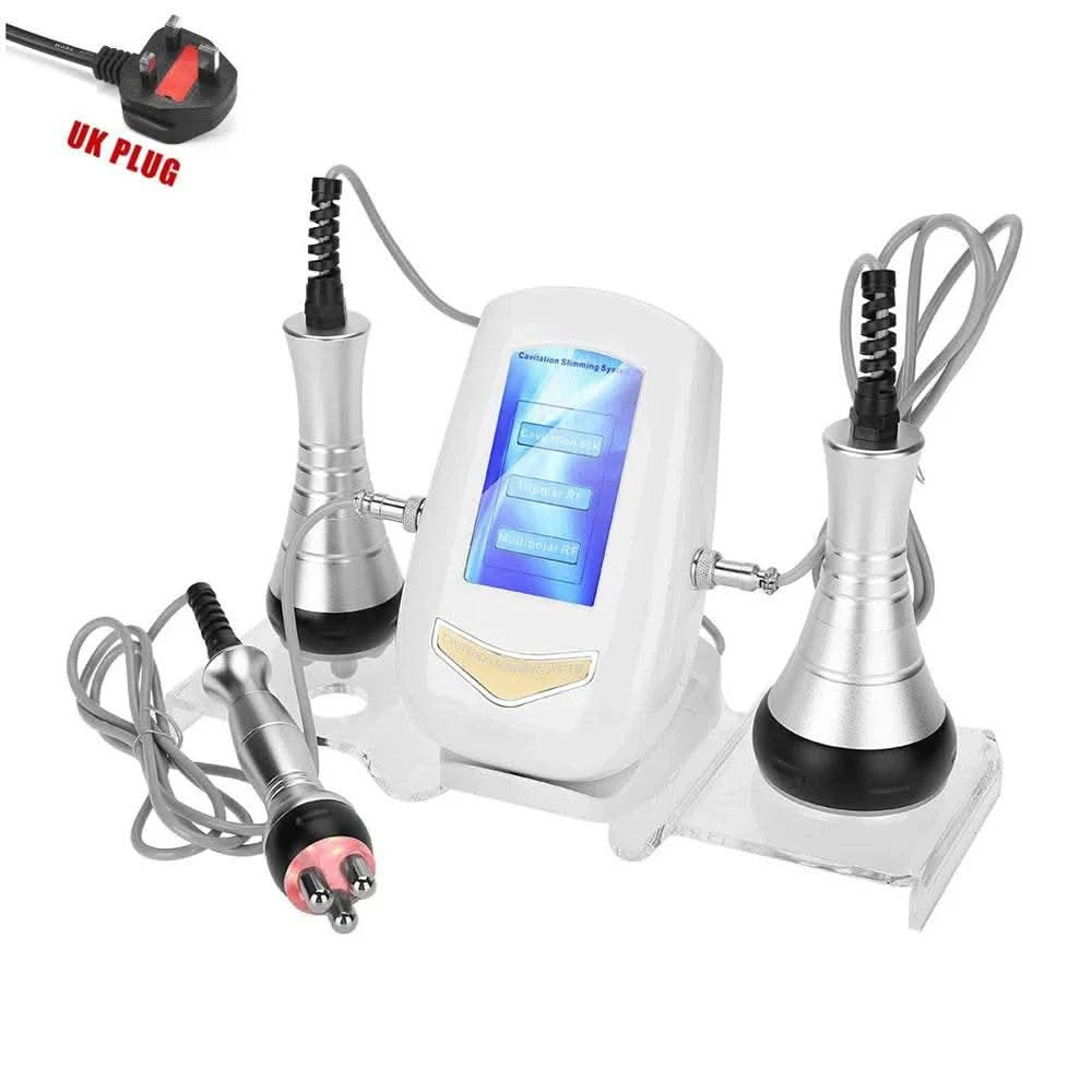 AOKO Metal Head 40K Cavitation Fat Burn Body Slimming Massage Machine Weight Loss Facial Skin lifting Tightening Beauty Device - M & M Global