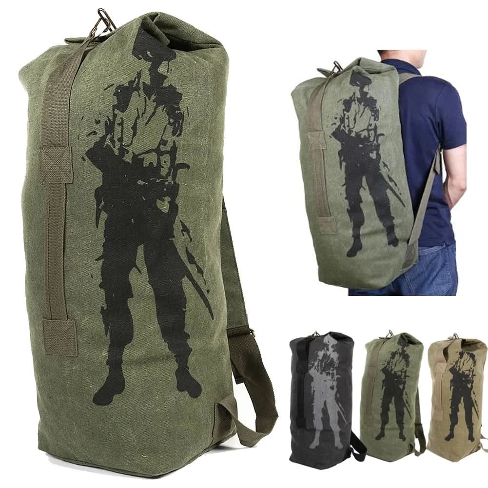 Large Capacity Rucksack Men's Travel Bag Mountaineering Backpack Male Military Hunting Bucket Bag Rucksacks Tactical Backpacks - M & M Global