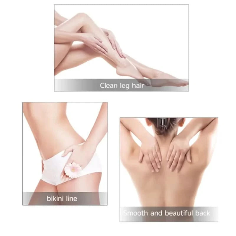 VGR 3in1 Rechargeable Epilator For Women Electric Shaver Leg Hair Removal For Facial,Lip,Chin,Razor Bikini Trimmer - M & M Global