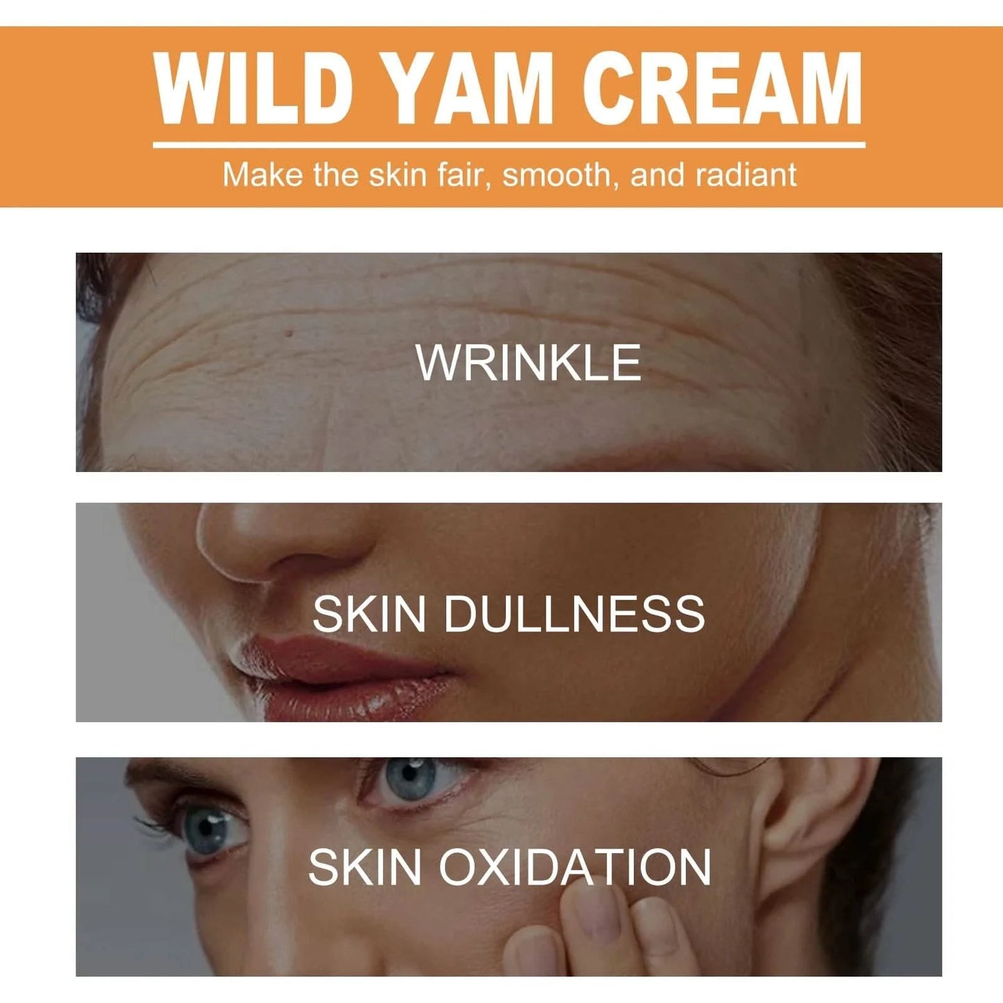 Anti Aging Face Cream Wrinkles Firming Fade Pigment Freckle Lighten Melanin Nourishing Oil Control Age Spots Brightening Product - M & M Global