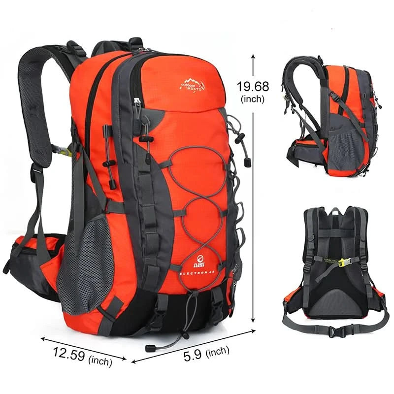 Hiking Backpack Storage Bag Sturdy 40 liter Bag Travel Tactical Backpack Trekking Backpack Hiking Camping Military Backpack - M & M Global