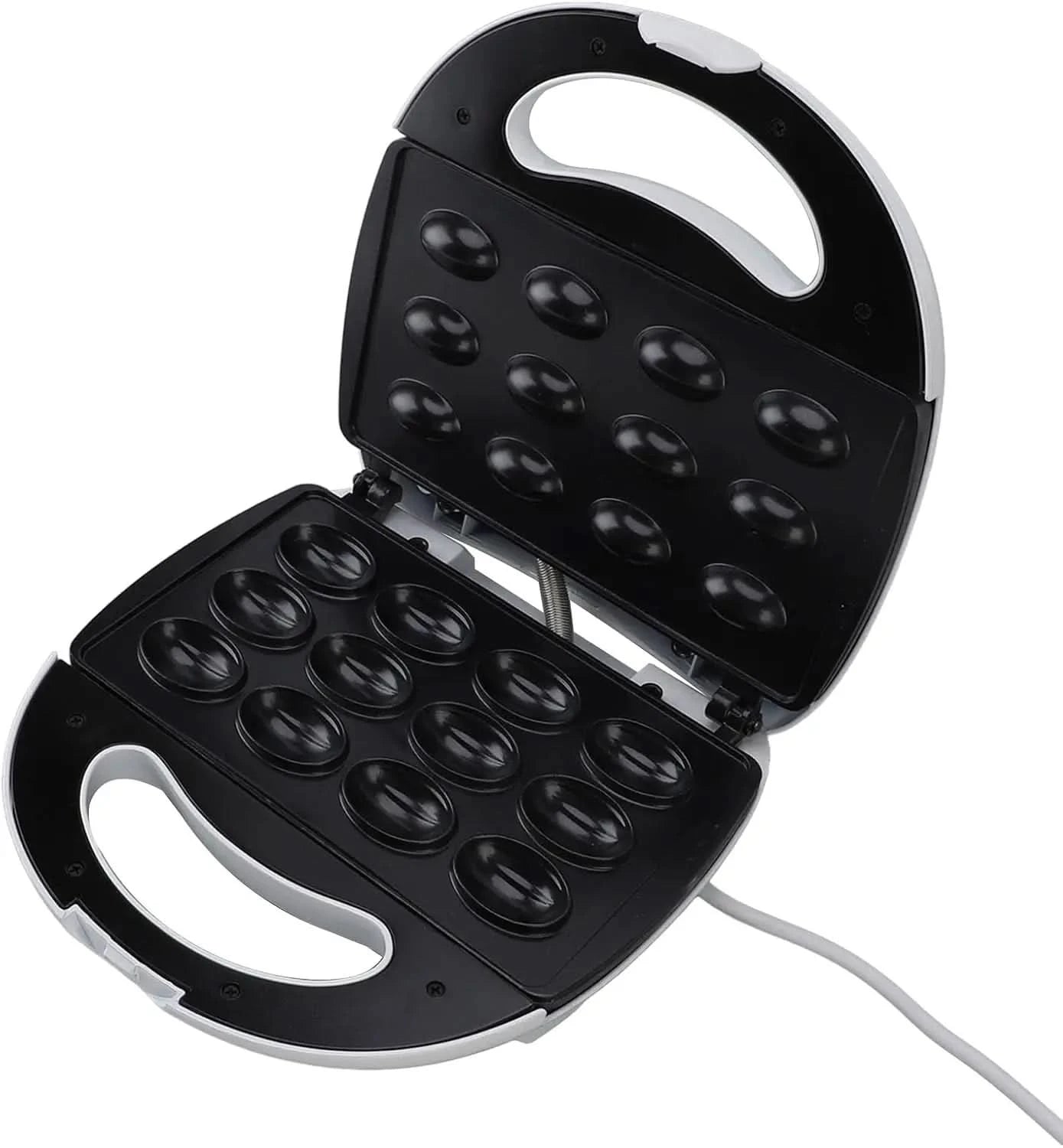 Nut Waffle Bread Maker with Even Heating Multifunctional Machine for Breakfast, to Make Donuts, Cakes and Walnut Cake (US Plug 1 - M & M Global