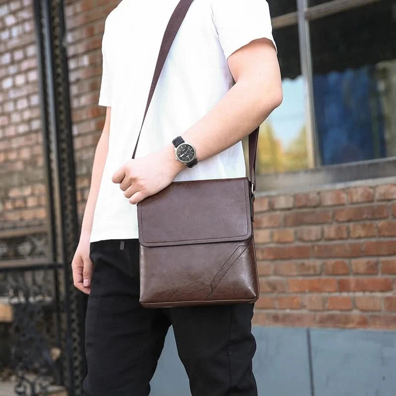 Men's crossbody bag, travel shoulder bag, lightweight men's wallet, small casual crossbody bag, work travel - M & M Global