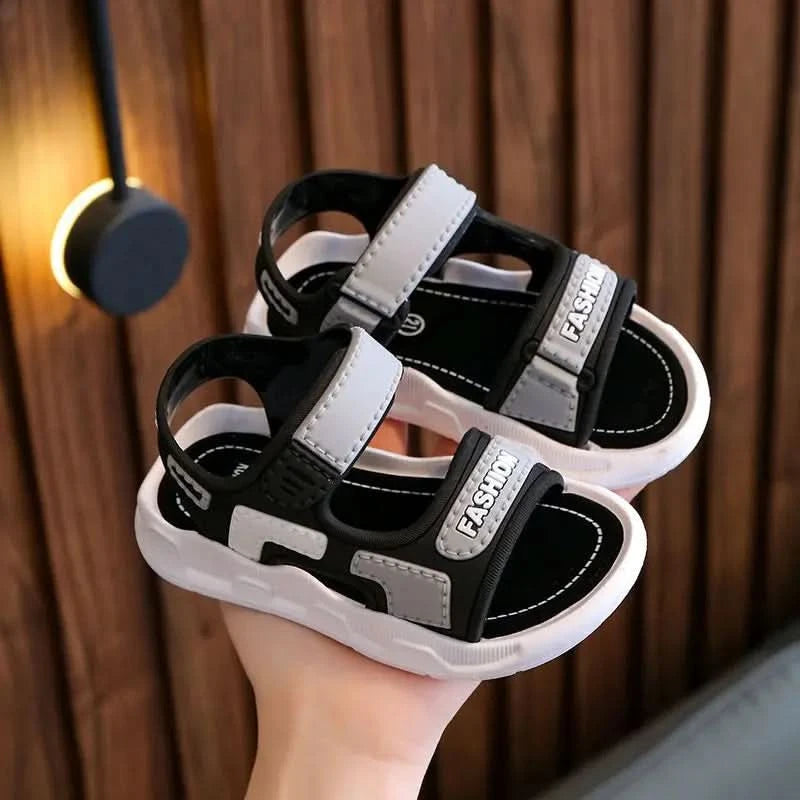 Fashion Kids Sandals Baby Shoes Boy Soft Sole Non-slip Boys Girls Sandals Toddler Children's Shoes Summer Beach 2-10 Years - M & M Global