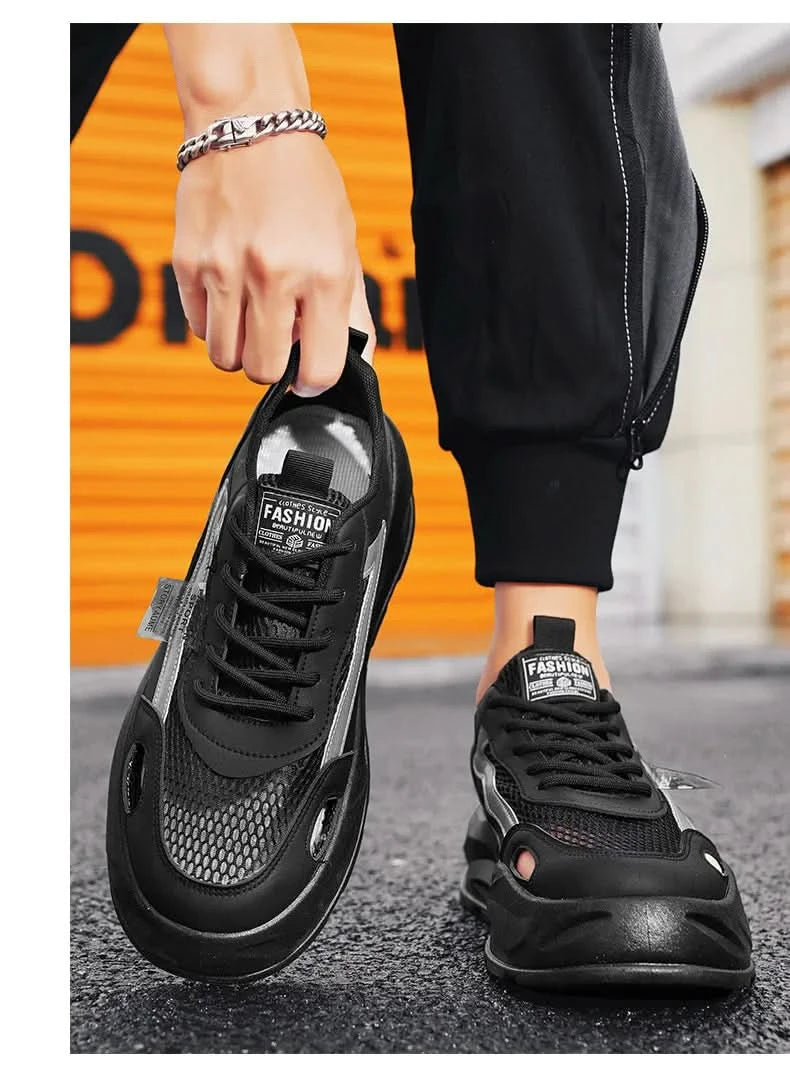 New Summer Men Shoes Breathable Outdoor Sneakers Platform Casual Sneakers Running Shoes Hollow out Sandals Zapatillas Hombre - M & M Global