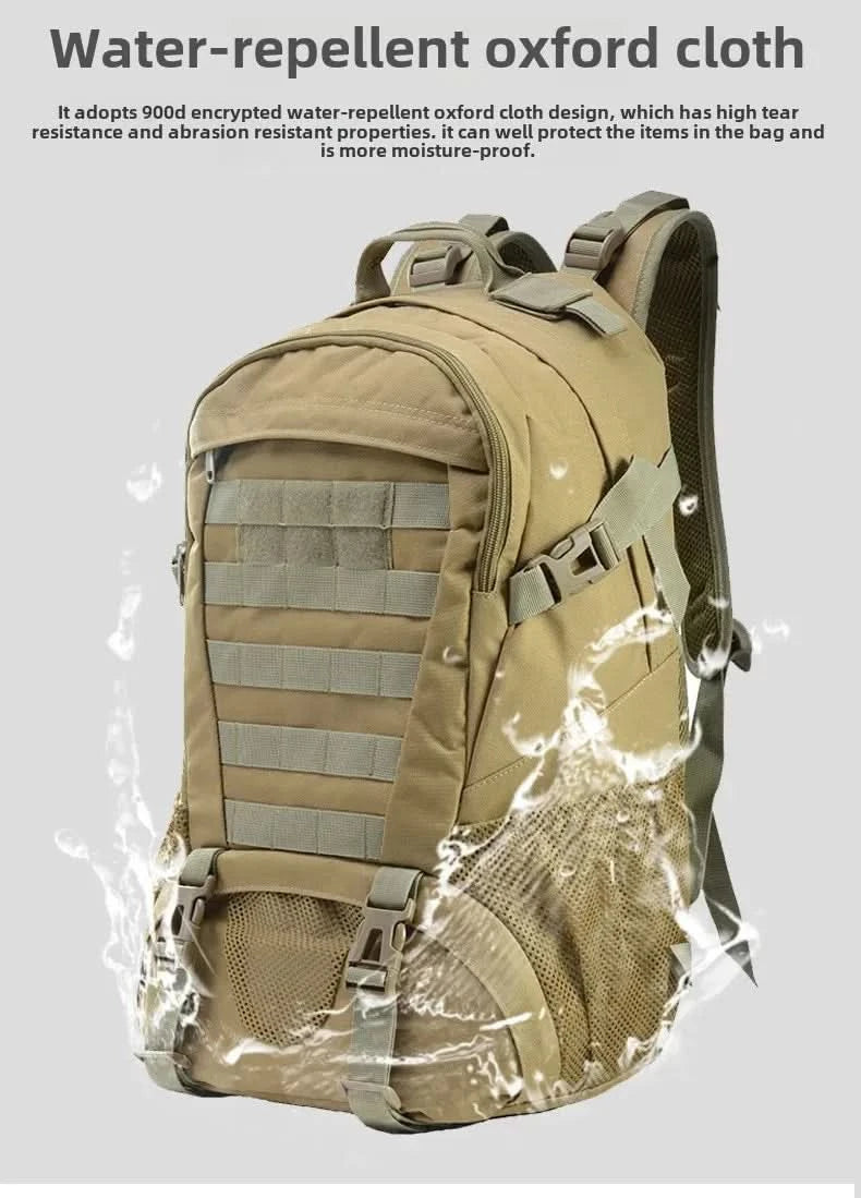 Outdoor Tactical Sports Climbing Backpack Professional Cycling Hiking Traveling Durable Double Shoulder Bag Outdoor Gear - M & M Global