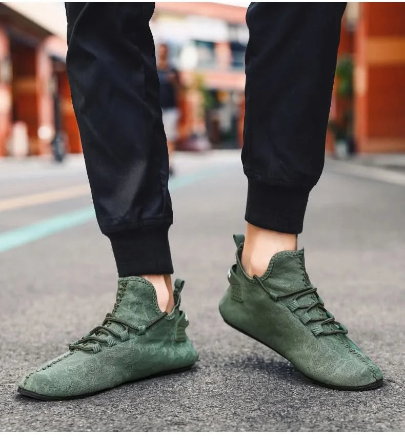 YRZL Men Mesh Loafers Driving Moccasins High Quality Flats Walking Shoes Breathable Non Slip Casual Loafers Summer Mens Shoes - M & M Global