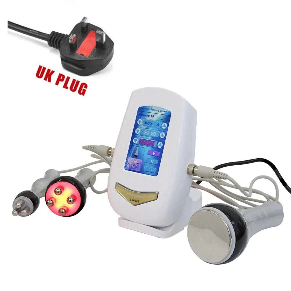 AOKO Metal Head 40K Cavitation Fat Burn Body Slimming Massage Machine Weight Loss Facial Skin lifting Tightening Beauty Device - M & M Global