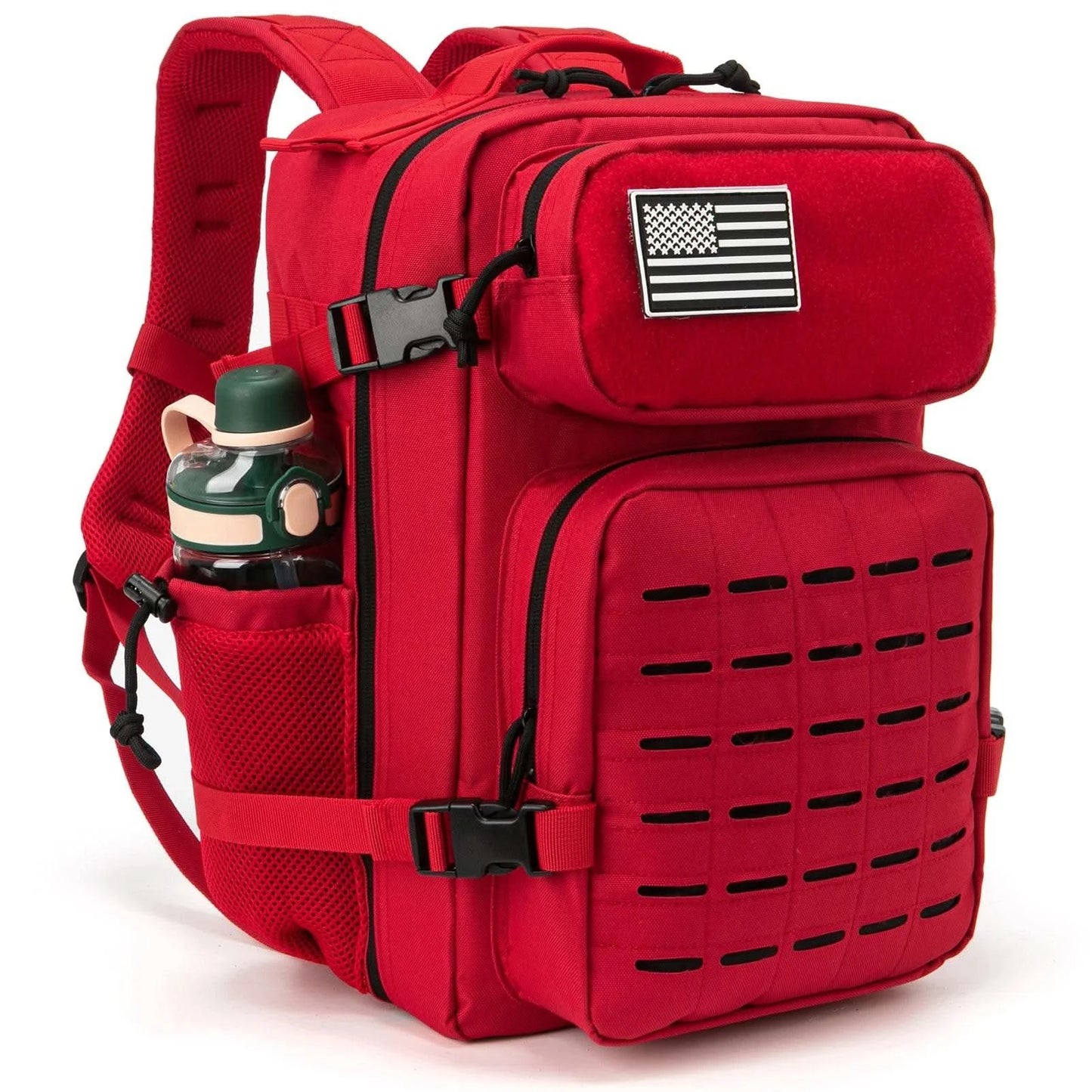 25L Tactical Backpack Outdoor Bag Fitness Backpack MOLLE Backpack Women's/Men's Hiking Survival Backpack Men's Dual Cup Holder - M & M Global
