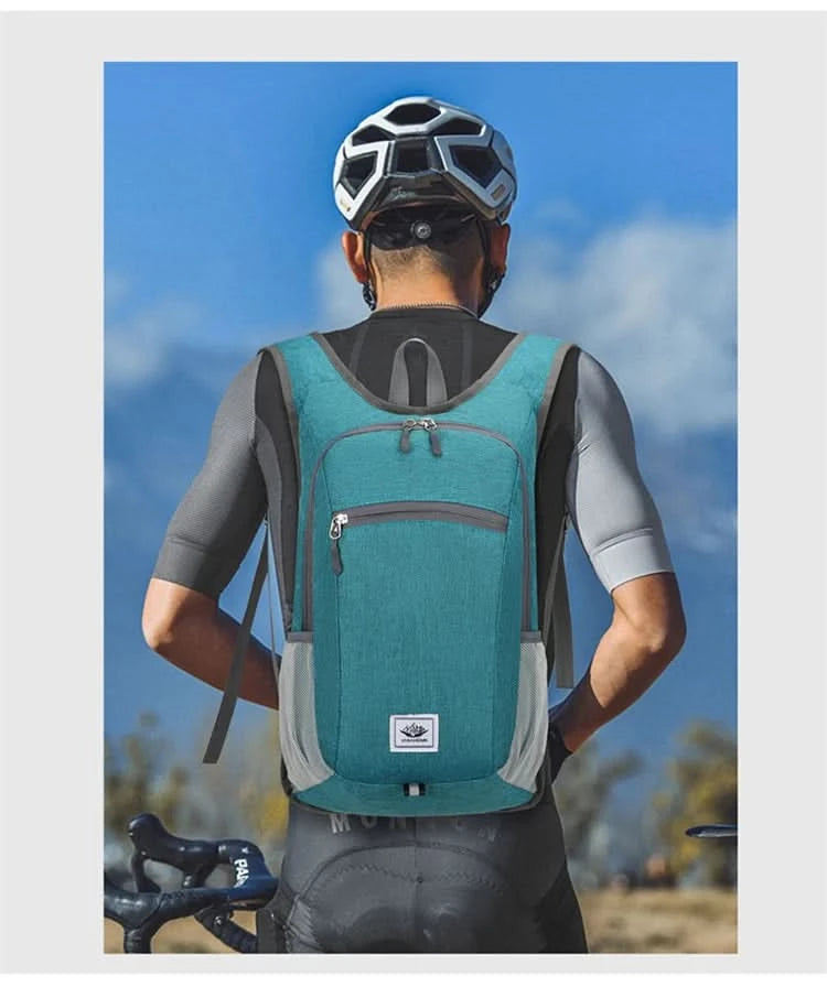 Portable Foldable Backpack,Men Women Ultralight Folding Bag,Outdoor Climbing Cycling Hiking Knapsack Travel Daypack - M & M Global