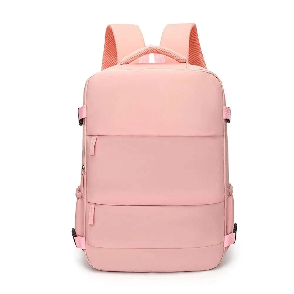 Couples Leisure Lightweight Backpack Travel Backpack Female New Backpack Student Schoolbag Large Capacity Travel Commuter Luggag - M & M Global