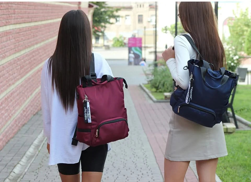 Tigernu Fashion 3 In1 Women Backpack Bag Leisure Tote Bag Shoulder Bag Light Weight College High School Bag Girls Handbag Female - M & M Global