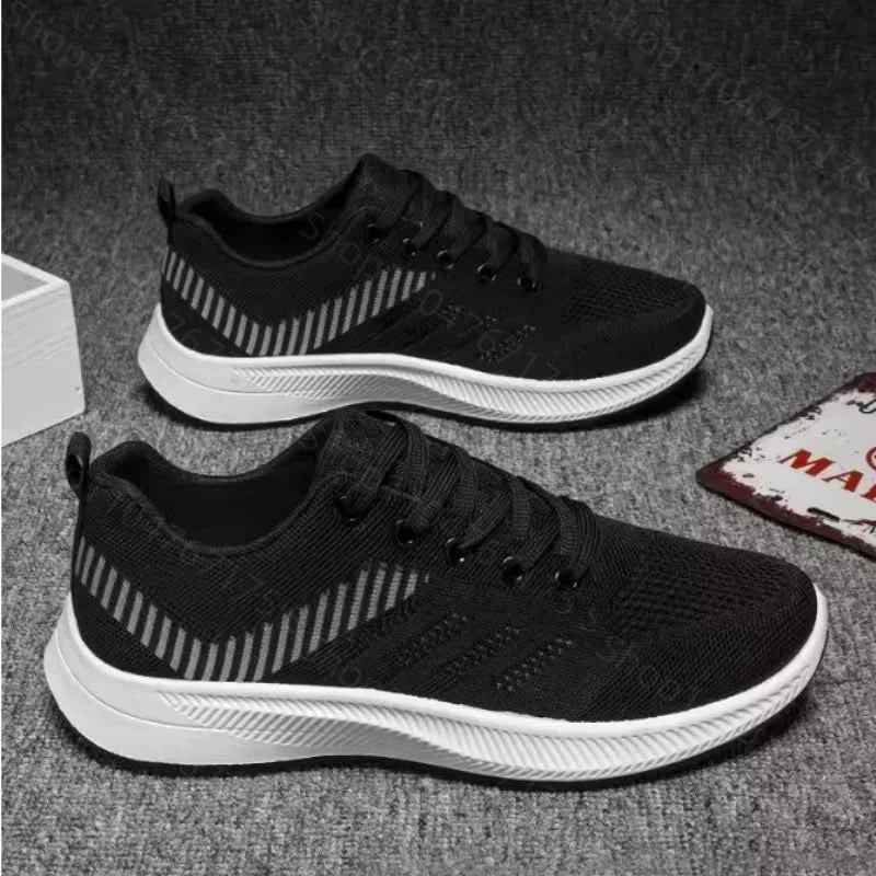 Men's spring wear-resistant trendy and versatile new soft sole comfortable running casual shoes sports shoes men's casual shoes - M & M Global