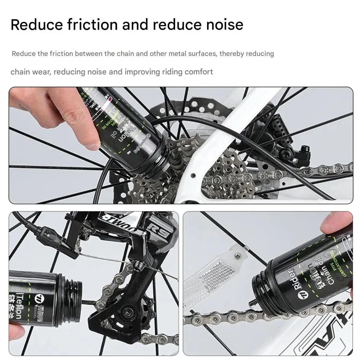 West Rider bicycle chain oil bicycle maintenance lubricant bicycle chain maintenance oil cycling equipment - M & M Global