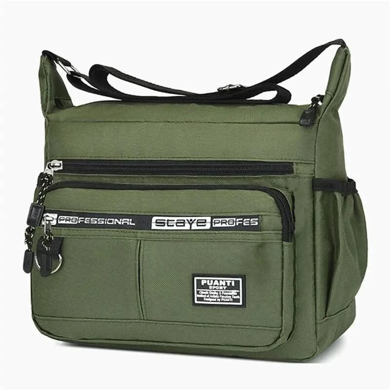 Men's Messenger Bag Crossbody Shoulder Bags Men Large Sling Pack For Work Business Waterproof Oxford Packs Satchel Purse - M & M Global