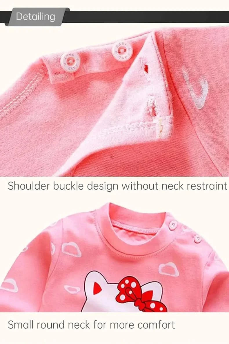 Children Kids Clothes Sets Boys Girls Suit Pajamas Clothinng Pants Cartoon Autumn Winter Sleepwear Outfits - M & M Global