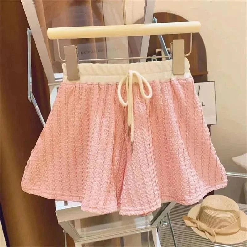 Baby Girls Clothes Set Kids Cute Sweet Casual Short Sleeve Top Pant Outfit Sets Summer Children Comforts Sportswear 2-10Years - M & M Global