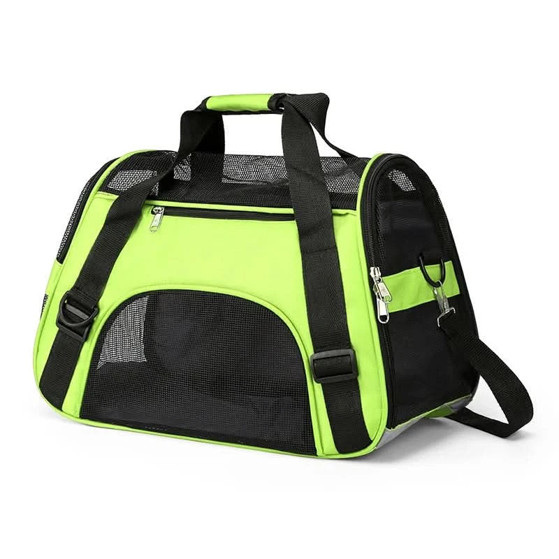 Portable Dog Cat Carrier Bag Pet Puppy Travel Bags Foldable Cats Handbag Travel Pet Bag Transport Bag - M & M Global
