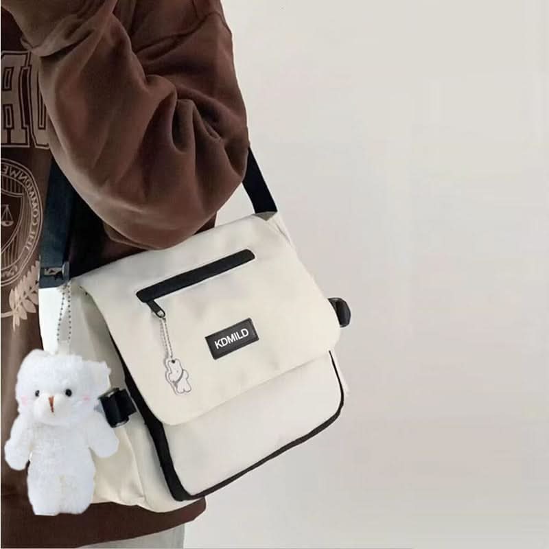 Women's Bag Korean Style Female Messenger Bags College Large Capacity Versatile Shoulder Bag Student School Bags Bolsos Sac - M & M Global