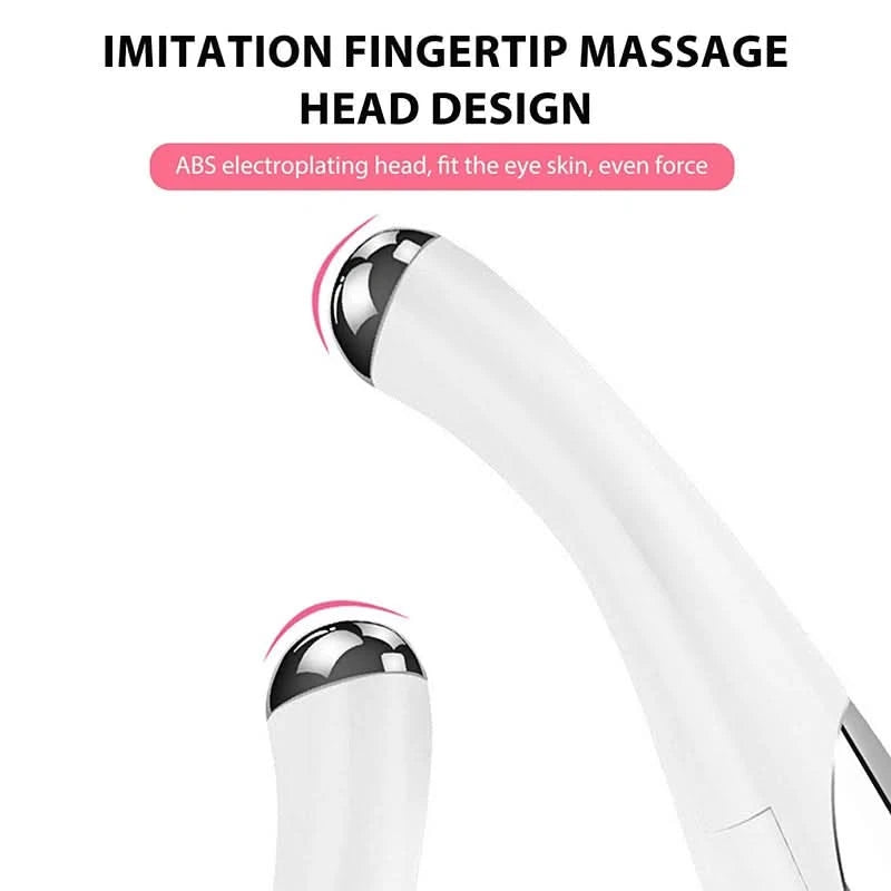 Electric Eye Massage Pen Small and Portable Beauty Facial and Eye Care Dry Battery Power Supply Lightweight and Portable - M & M Global
