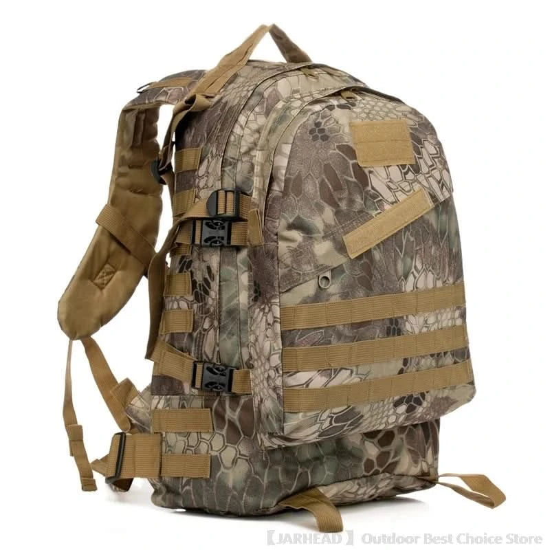 Outdoor Sport Camping Backpack Hiking Trekking School Bag Travel Cycling Walking Large Capacity Rucksack 3D Tactical Backpack - M & M Global
