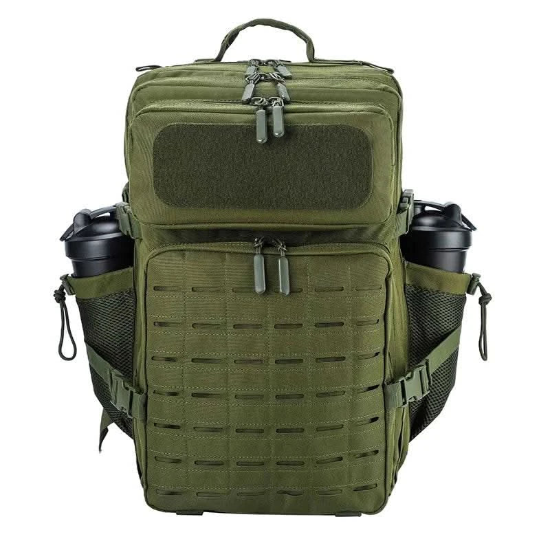 45L/25L Tactical Backapck for Men Women Waterproof Camping Travel Bag Outdoor Sports Hiking Survival Rucksack with Bottle Holder - M & M Global