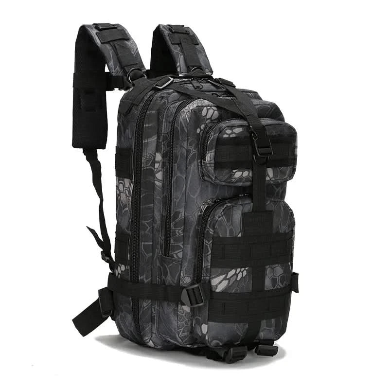 Men's Classic Tactical Backpack Travel Sports Camouflage Bag Outdoor Climbing Hunting Backpack Fishing Hiking Nylon 3P Pack Bag - M & M Global
