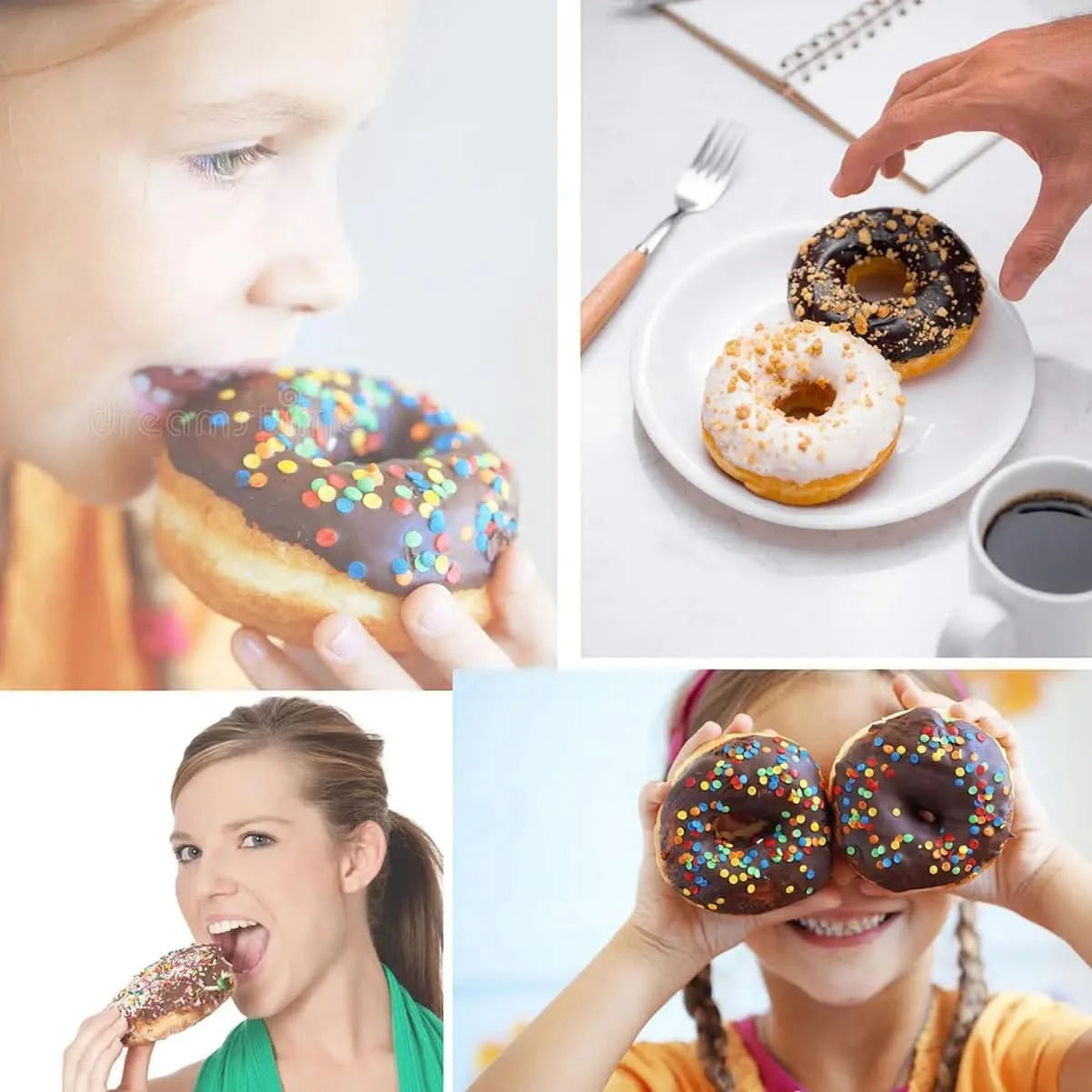 Household Donut Machine, Breakfast Machine, Cake Machine, Round Cake Machine, Bread Machine, Light Food Machine,White - M & M Global