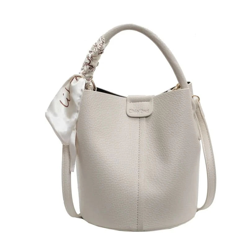 Senior Sense Retro Color Small Bag Women's New Crossbody Bag Super Fire Bucket Bag - M & M Global