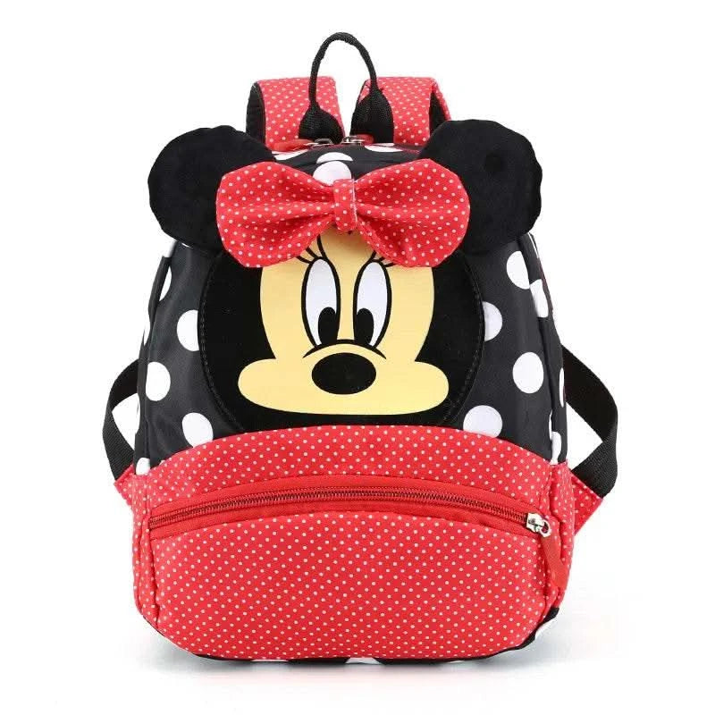 Disney Cartoon Backpack For Baby Boys Girls Minnie Mickey Mouse Children Lovely Schoolbag Kindergarten Schoolbag Kids Gift - M & M Global