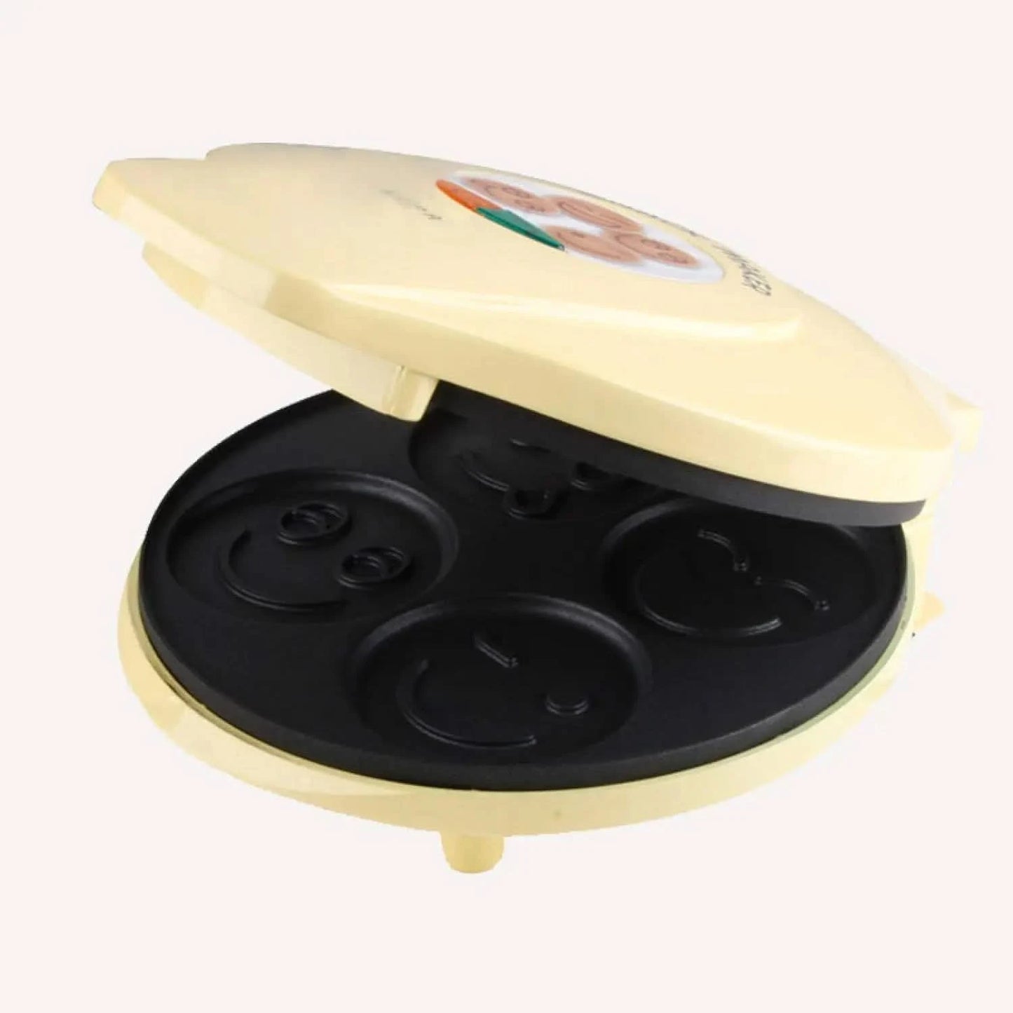 220V Mini Full-automatic Household Waffle Maker , Cartoon Shaped Bread Machine Crepes Hamburger Sandwich Maker , For Breakfast - M & M Global